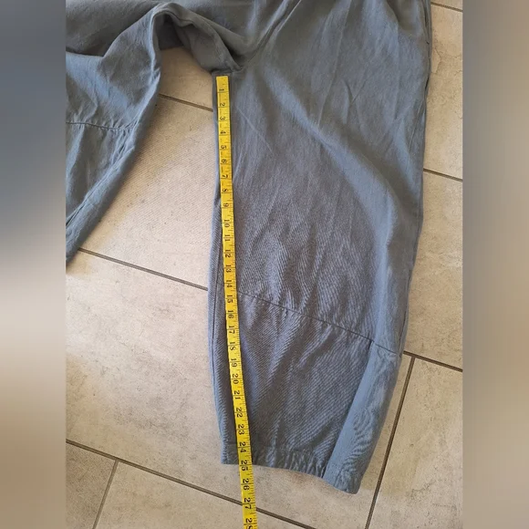 Cut Loose Gray Wide Leg Pants with Relaxed Fit - Picture 9 of 9